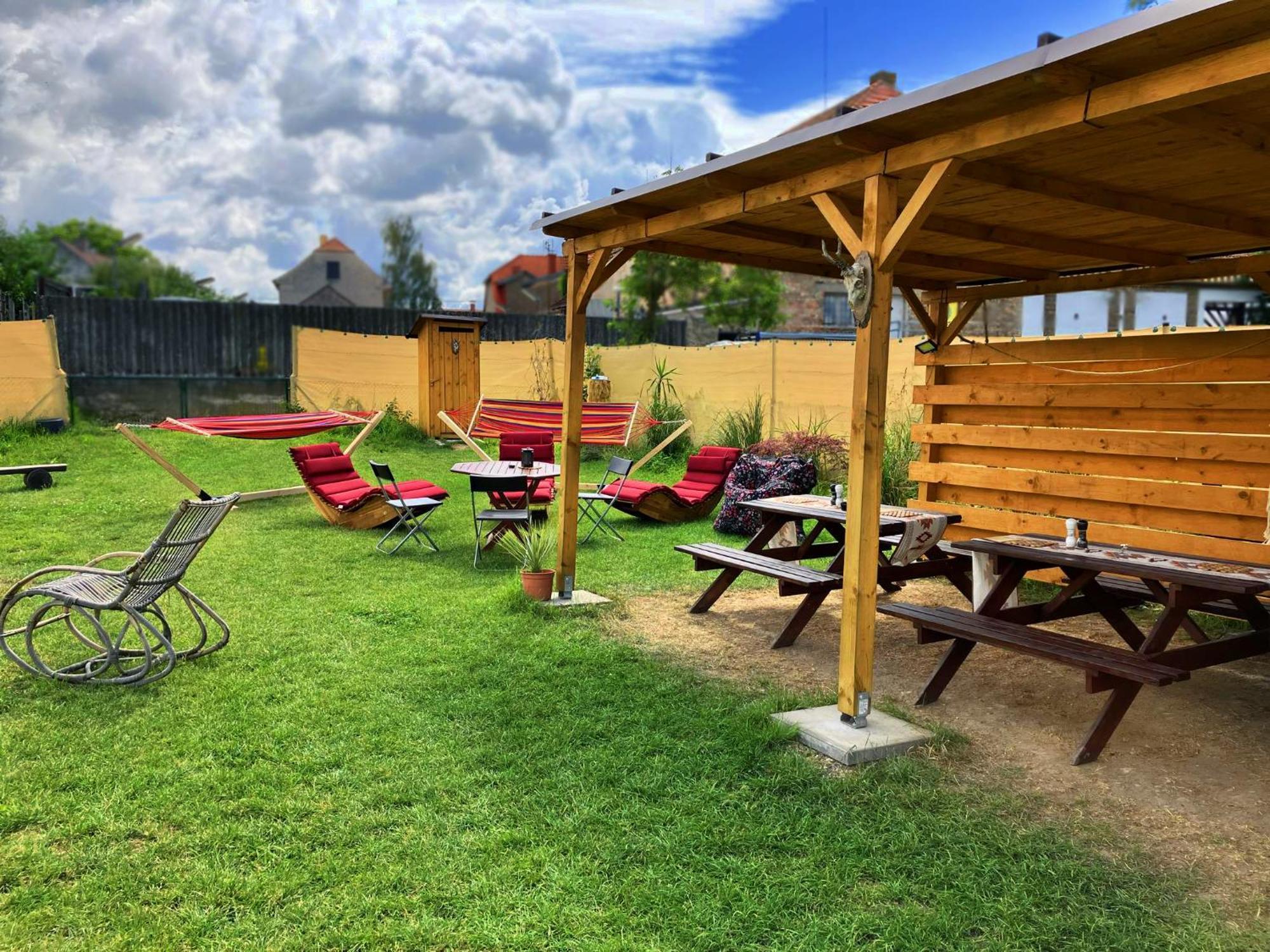 Отель Teepee Camp Lounky Chodouny Экстерьер фото